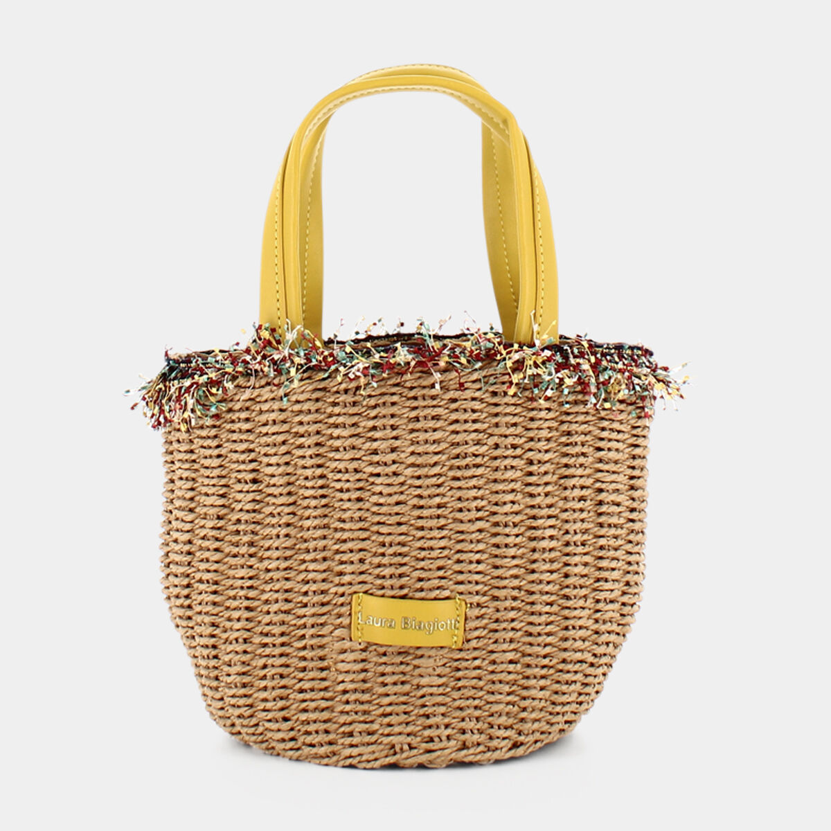 Borsa Mare Laura Biagiotti da Donna, giallo