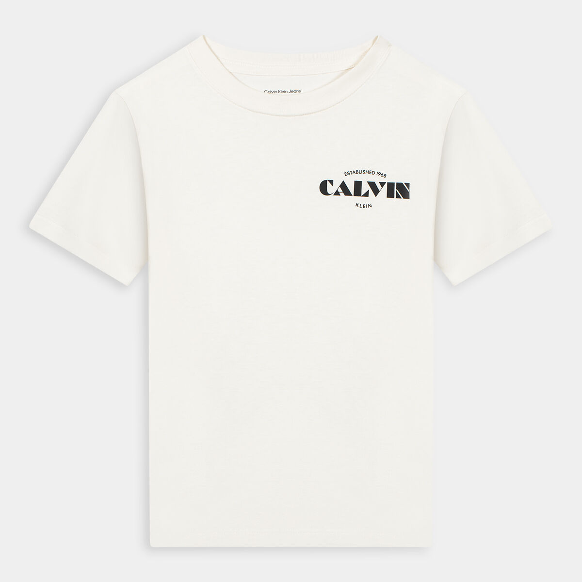 T-shirt Calvin Klein Jeans da Bambino, marrone