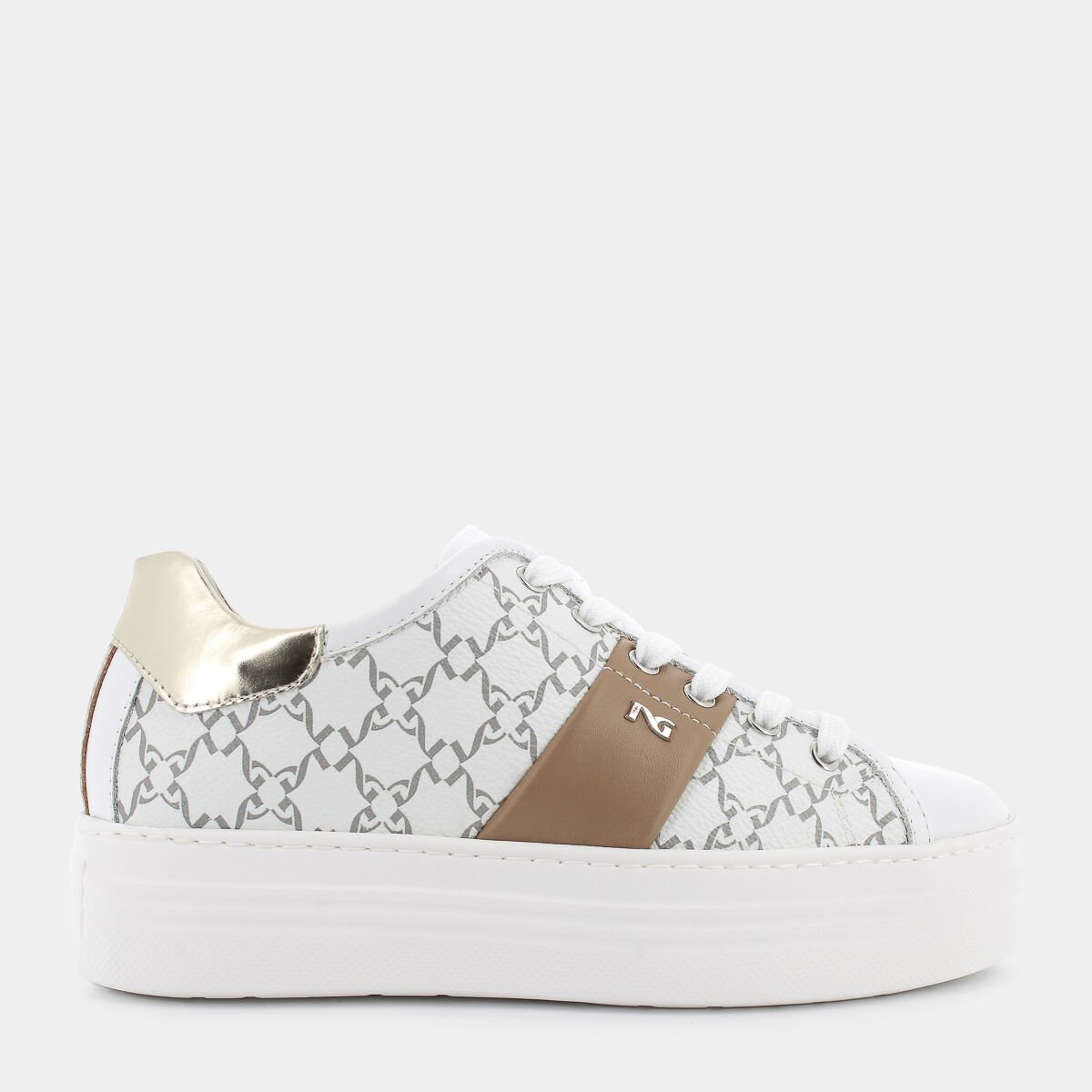 Sneakers Nero Giardini da Donna, bianco