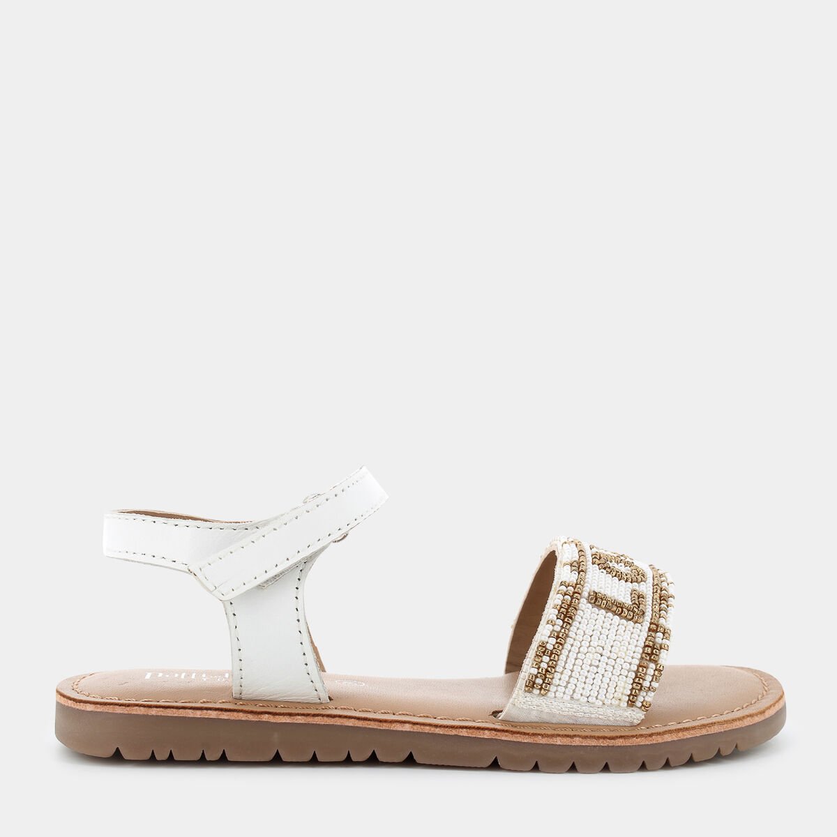 Sandali Patti Di Luna Young da Bambina, bianco