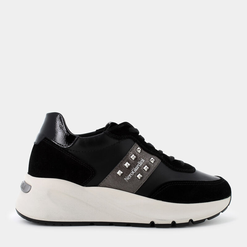 SCARPE da DONNA | SNEAKERS NERO GIARDINI