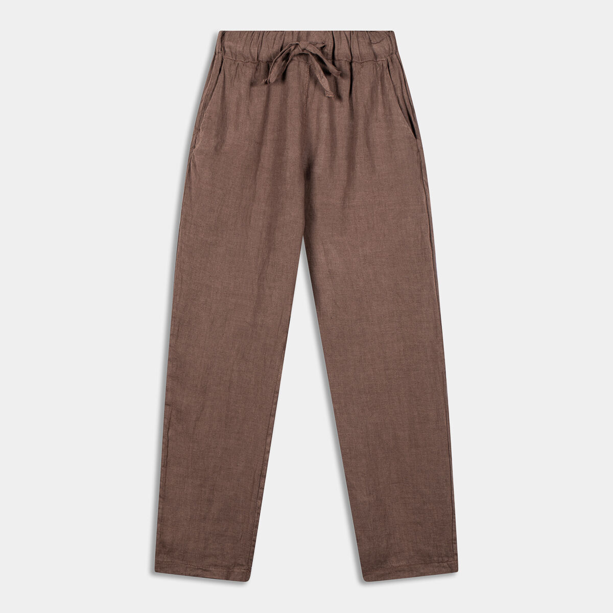 Pantaloni Sheen da Donna, marrone