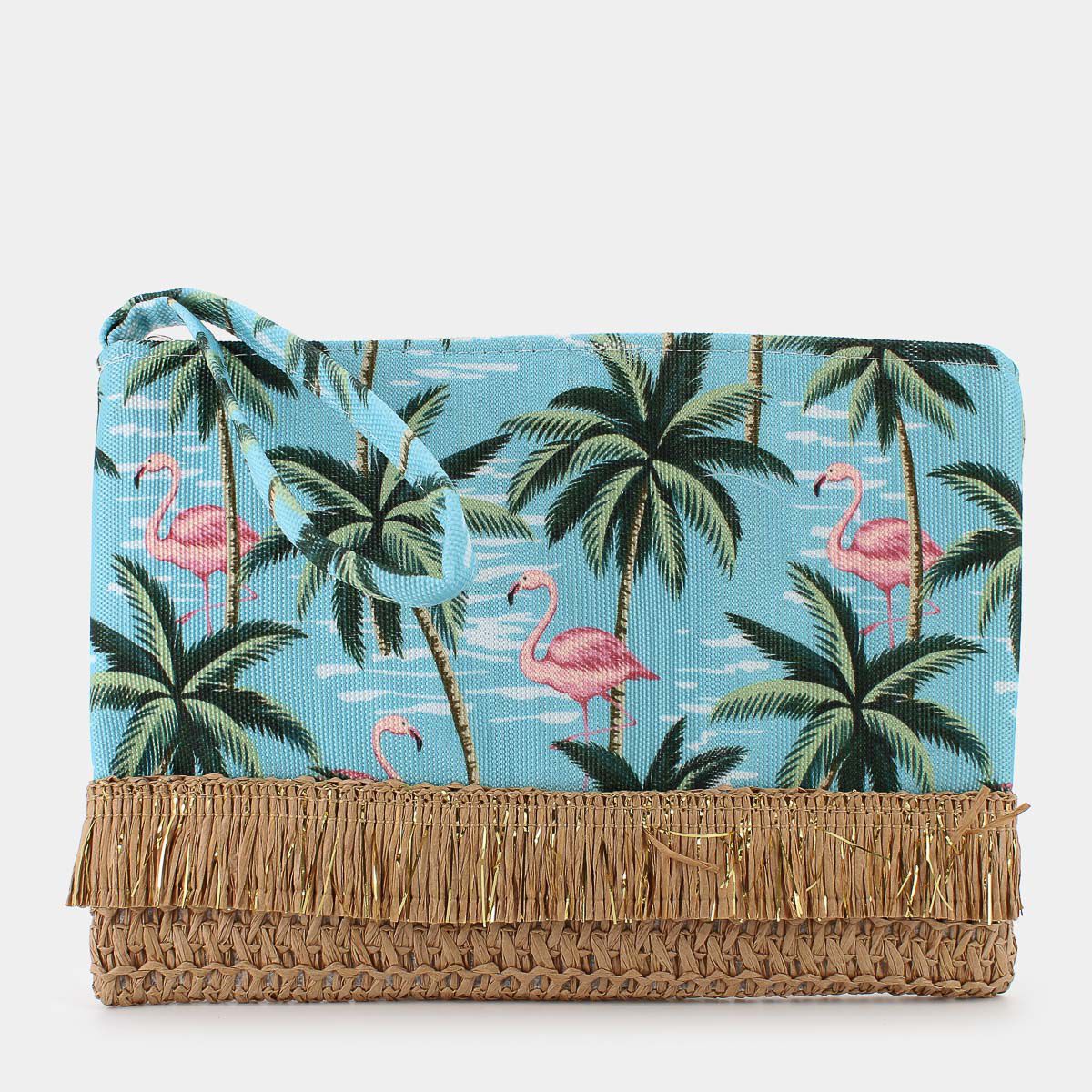 Necessaire Sheen da Donna, azzurro