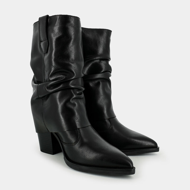 SCARPE da DONNA | TRONCHETTI NERO GIARDINI