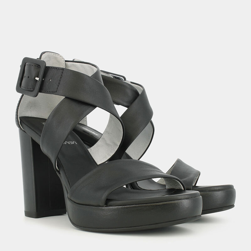 SCARPE da DONNA | SANDALI NERO GIARDINI