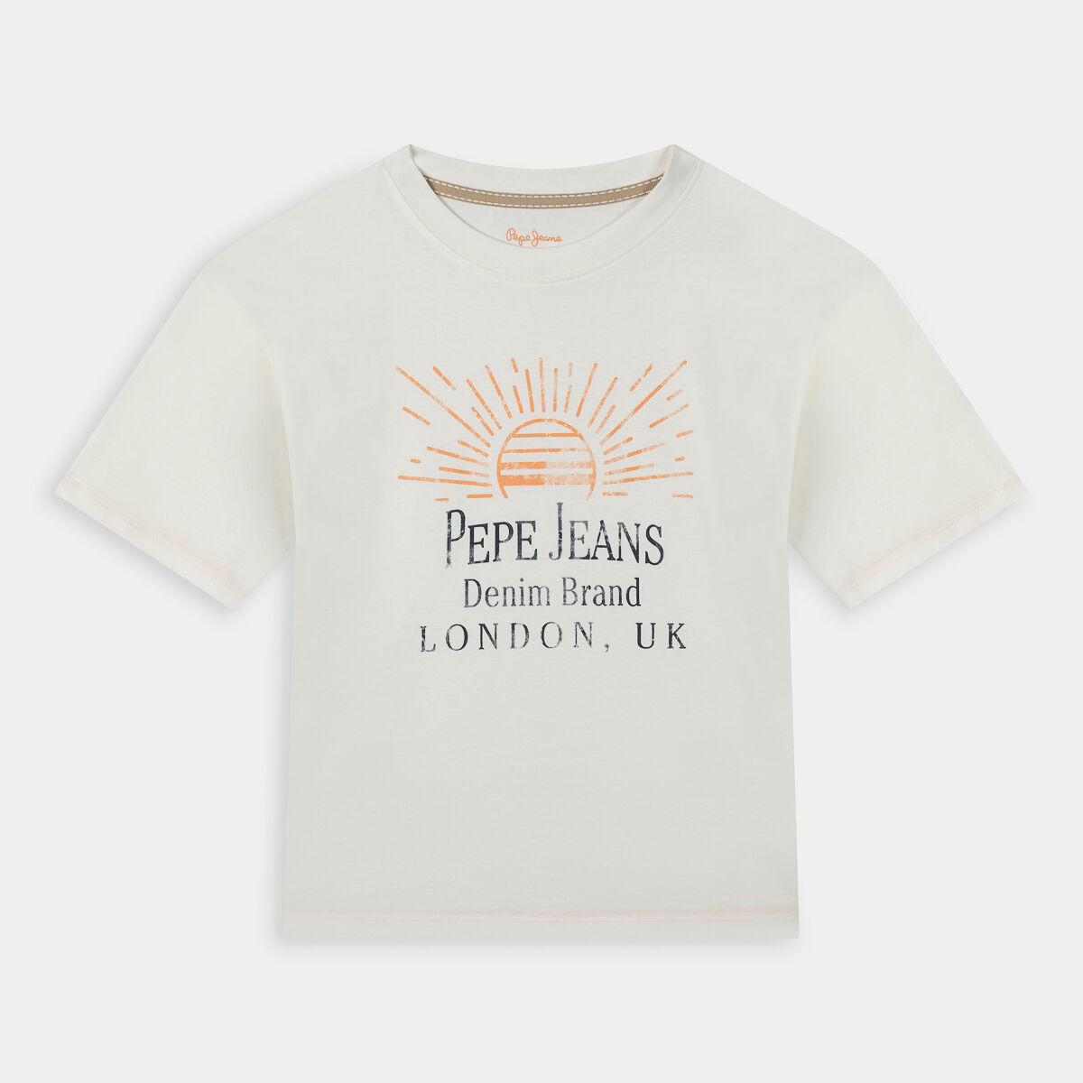 T-shirt Pepe Jeans da Bambino, bianco