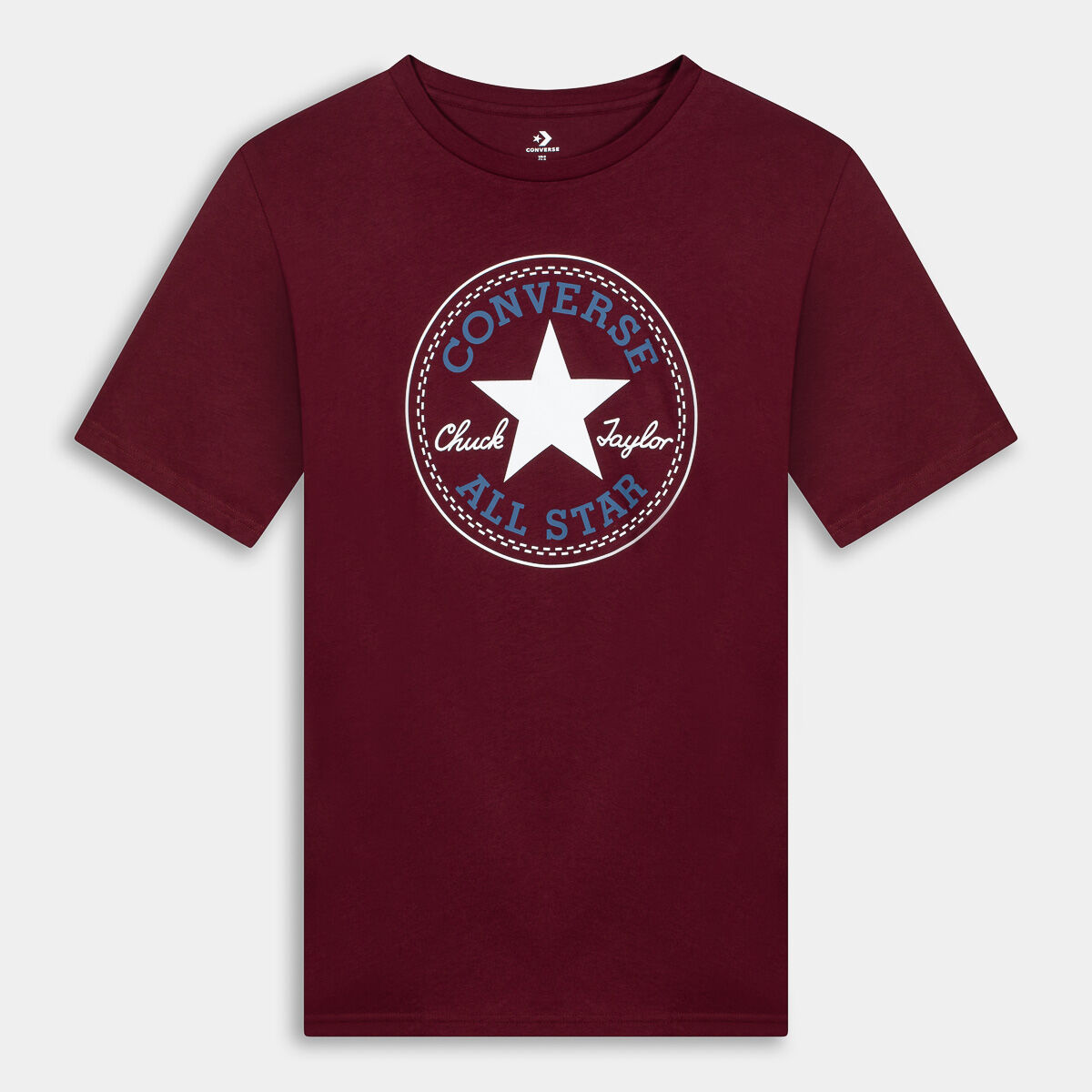 T-shirt Converse da Uomo, bordeaux