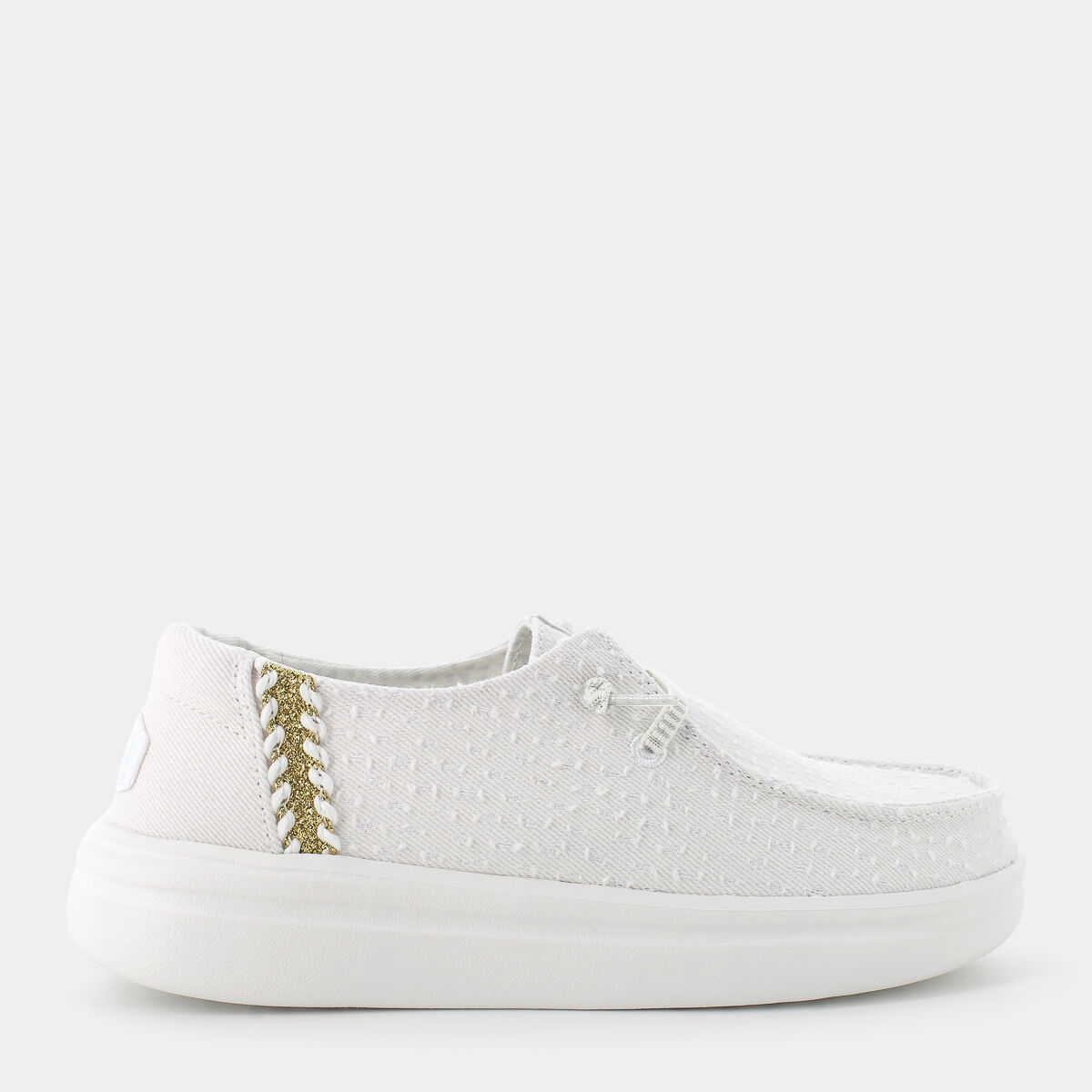 Mocassini Hey Dude da Donna, bianco