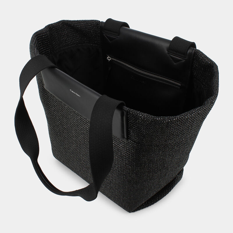 BEH RAFFIA BLACK E25 da CALVIN  13174 | null CALVIN KLEIN