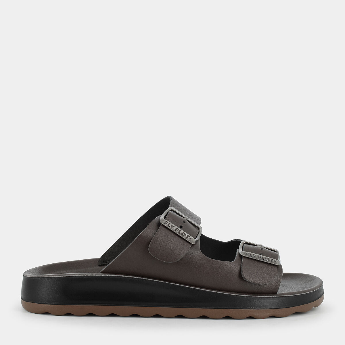 Ciabatte Fly Flot da Uomo, marrone