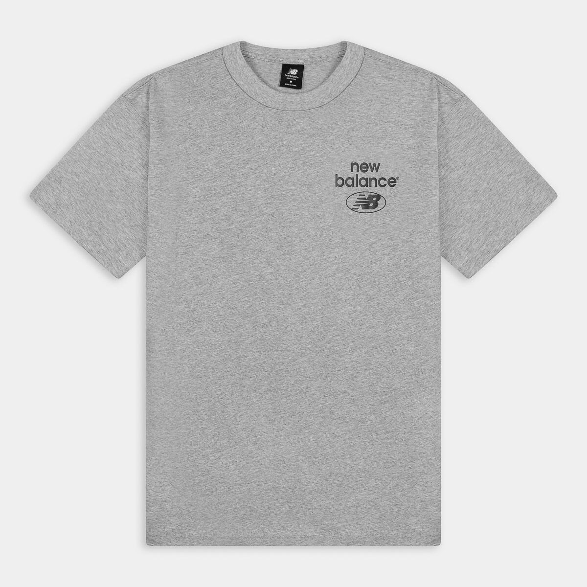 T-shirt New Balance da Uomo, grigio