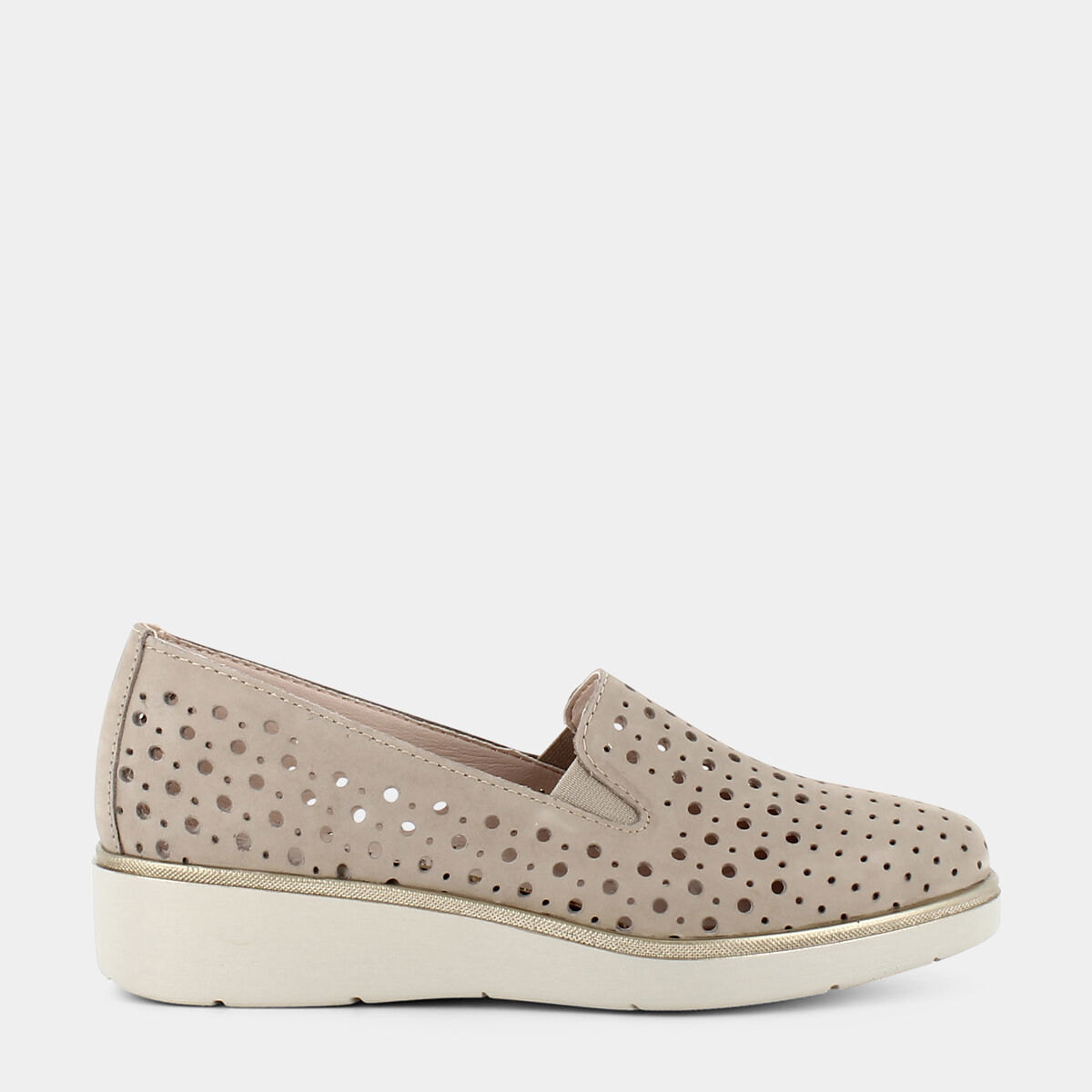 Mocassini Comodia da Donna, beige