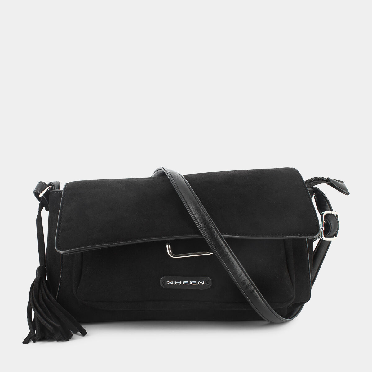 Tracolle Sheen da Donna, nero