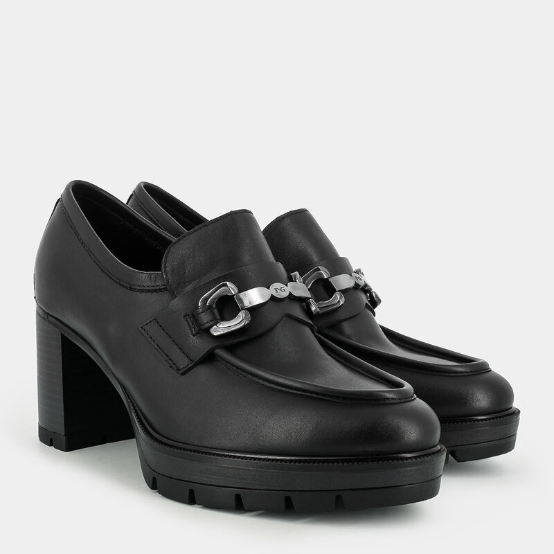 SCARPE da DONNA | MOCASSINI NERO GIARDINI