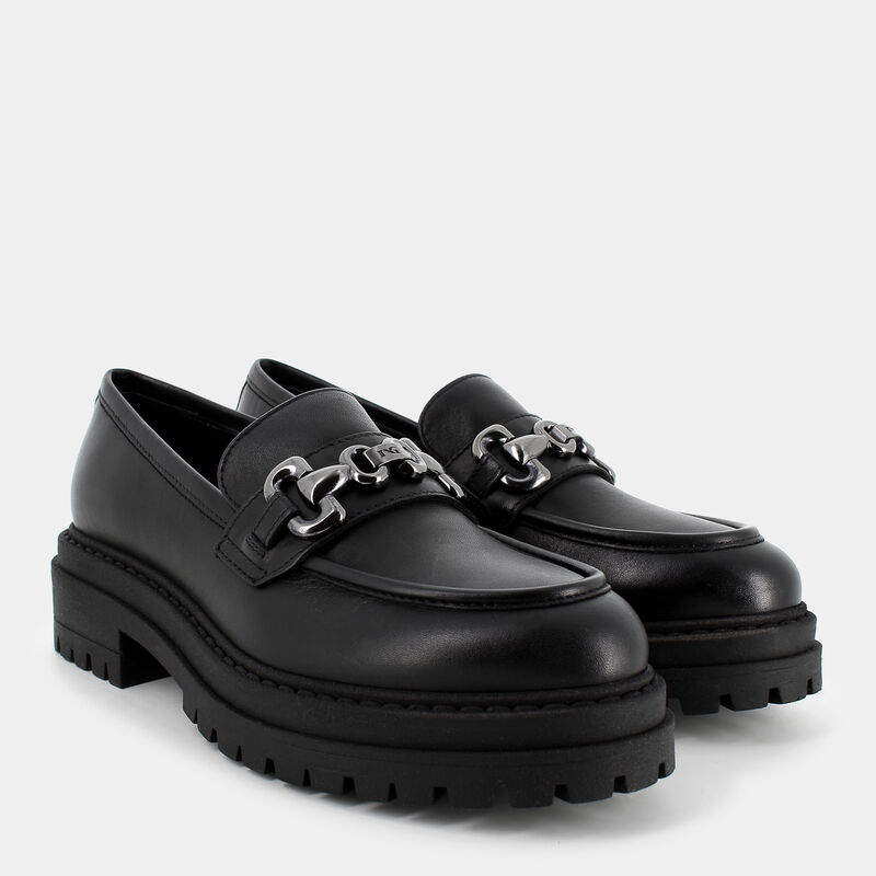 SCARPE da DONNA | MOCASSINI NERO GIARDINI