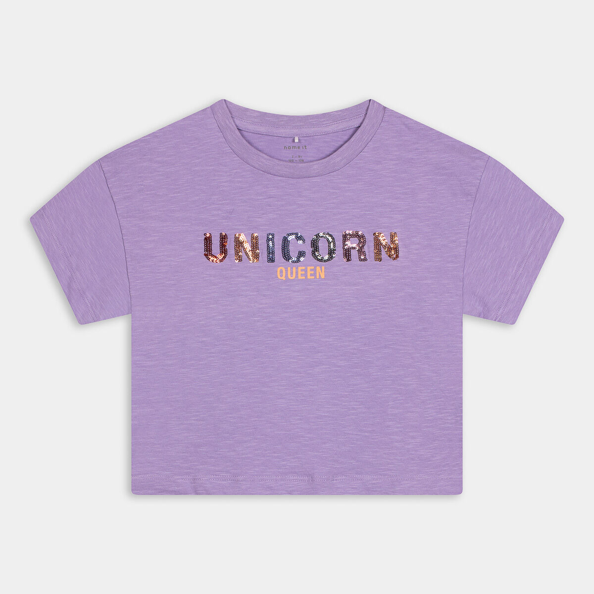 T-shirt Name It da Bambina, lilla