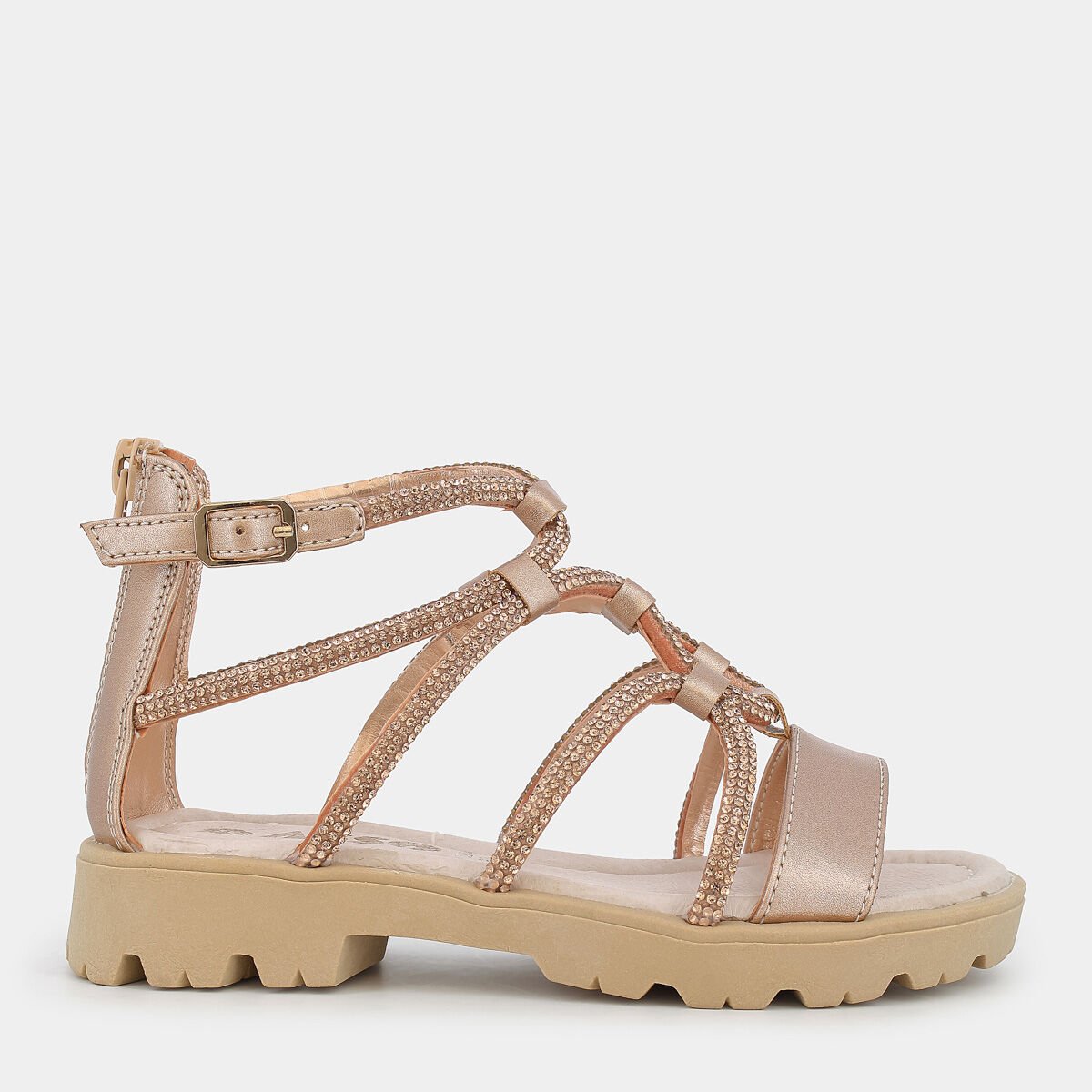 Sandali Asso da Bambina, beige