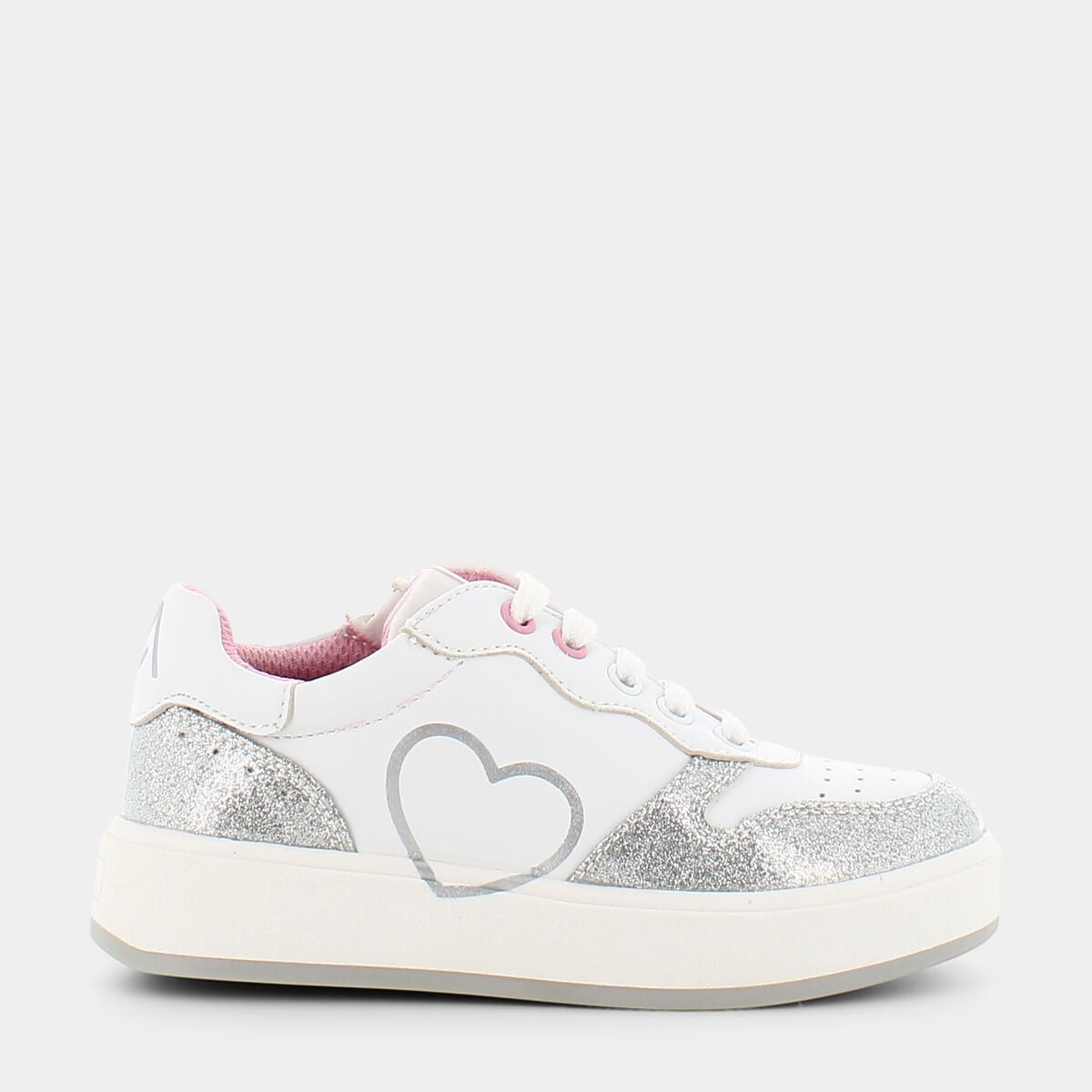 Sneakers Asso da Bambina, bianco