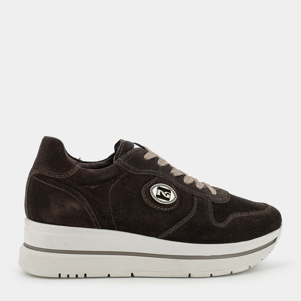 Sneakers Nero Giardini da Donna, marrone