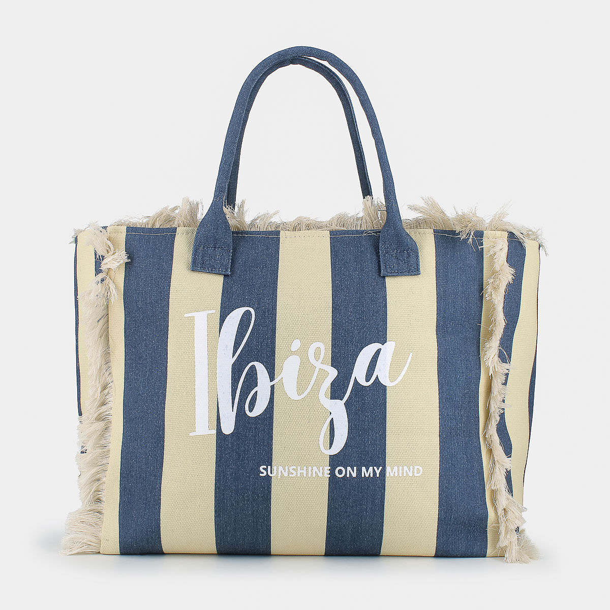 Borsa Mare Sheen da Donna, blu