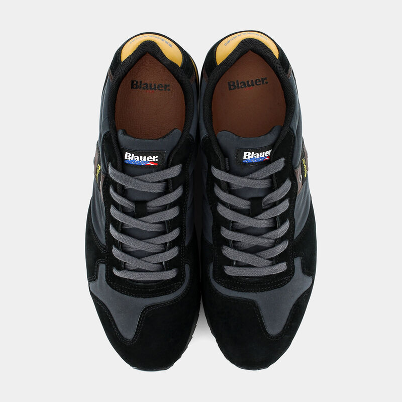 SNEAKERS da UOMO BLAUER F2QUEENS01 - BLACK/OCHRE