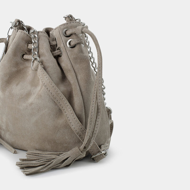 E25 da PATTI D AM | 10 CAMOSCI TAUPE E25 PATTI DI LUNA