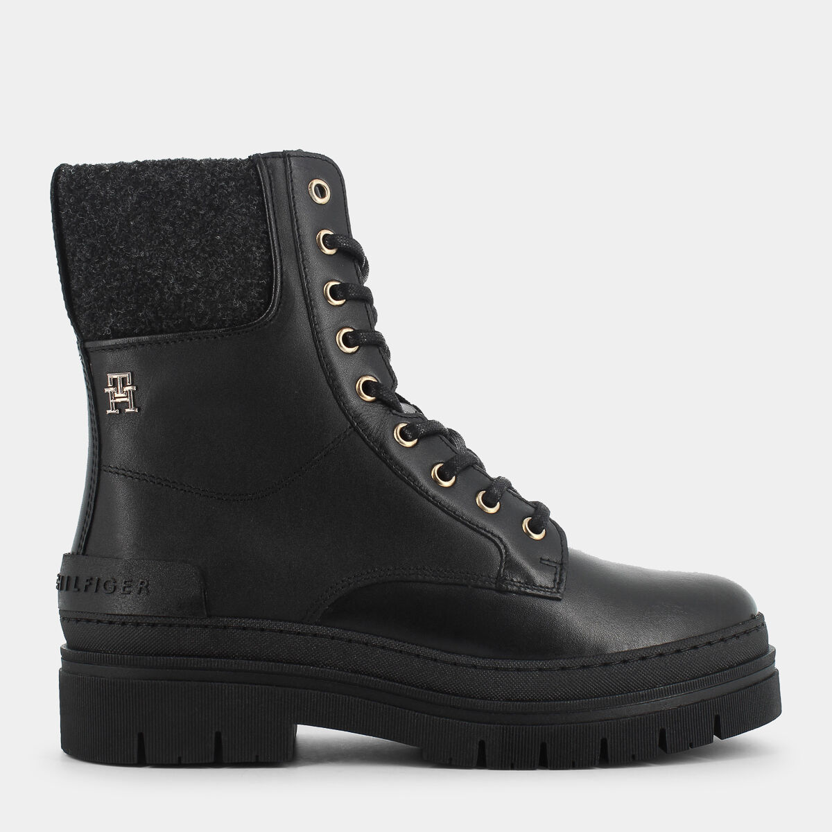Scarponcini Tommy Hilfiger da Donna, nero