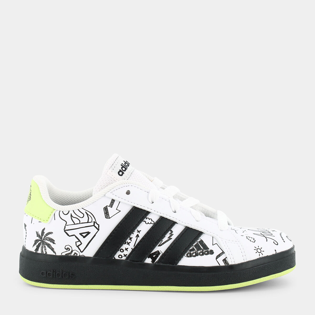 Adidas superstar graph k core black best sale