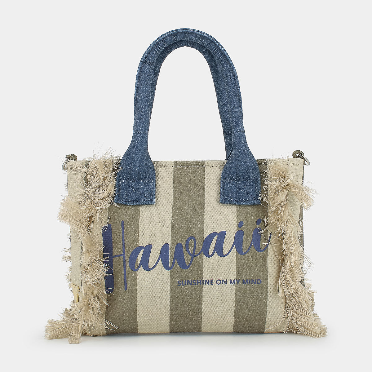 Borsa Mare Sheen da Donna, beige