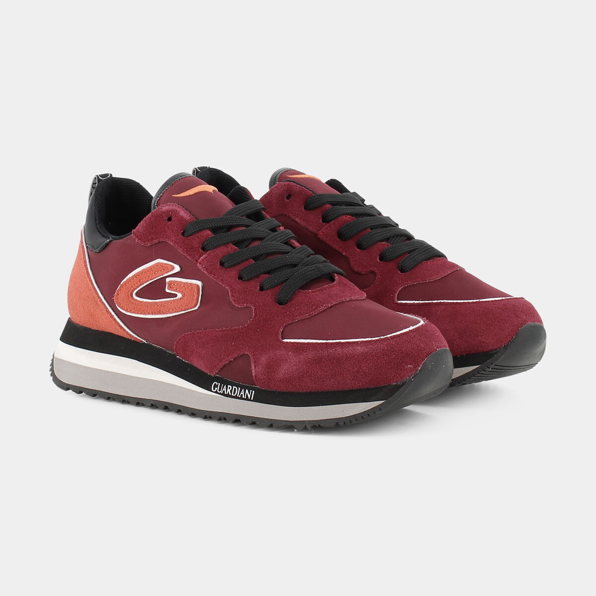 Guardiani Uomo Scarpe Wen Sneakers Con Lacci - Modello AGM317903, Tacco Piatto, Larghezza Media, Colore Classico - 2