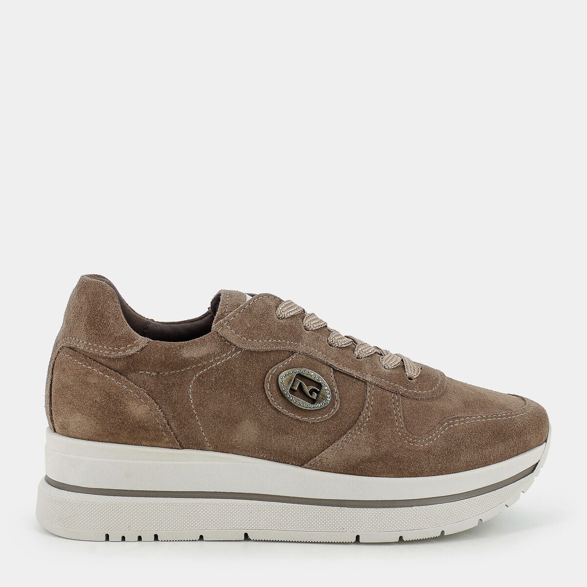Sneakers Nero Giardini da Donna, beige