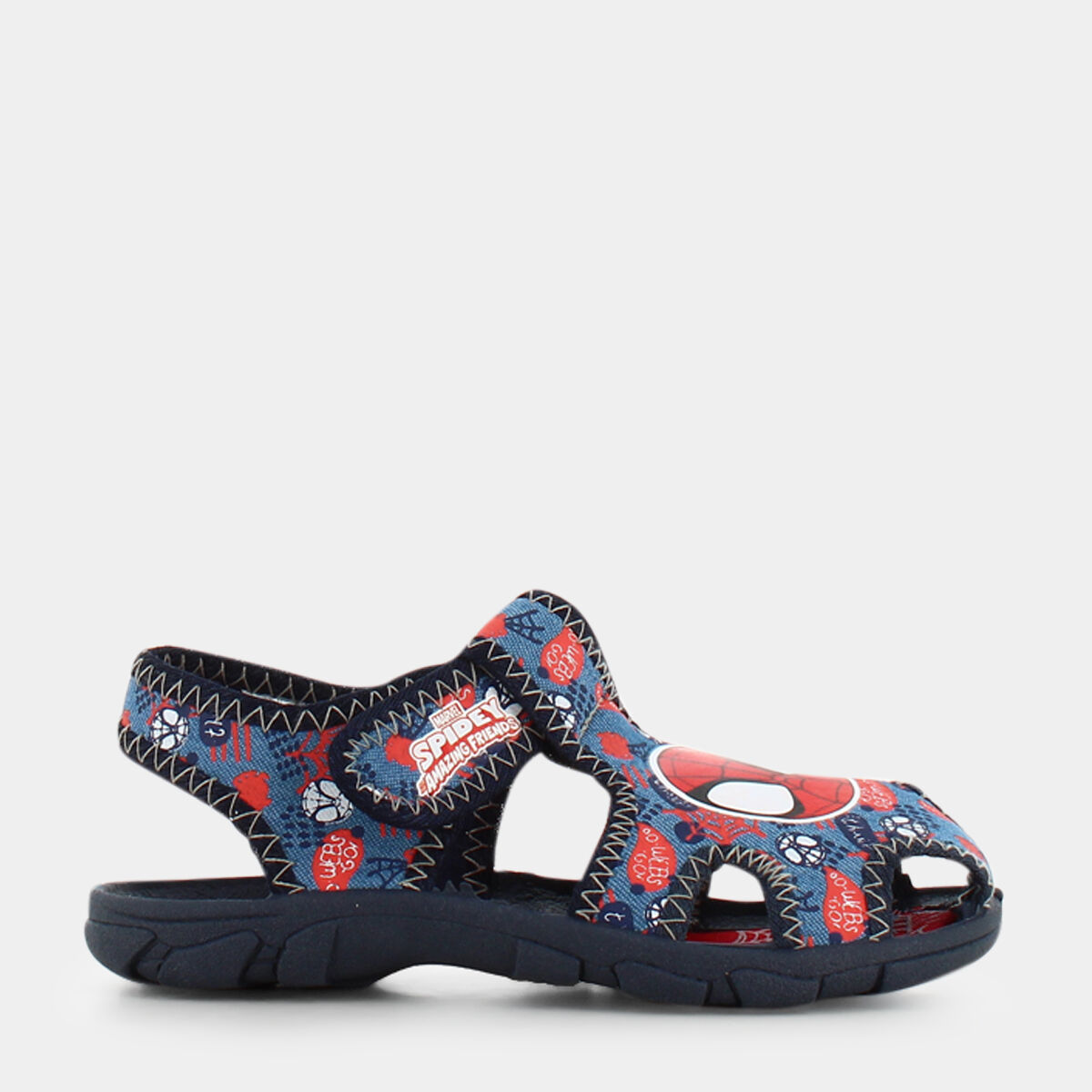 Sandali Spiderman da Bambino, blu
