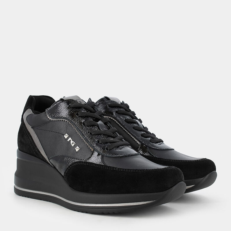 SCARPE da DONNA | SNEAKERS NERO GIARDINI