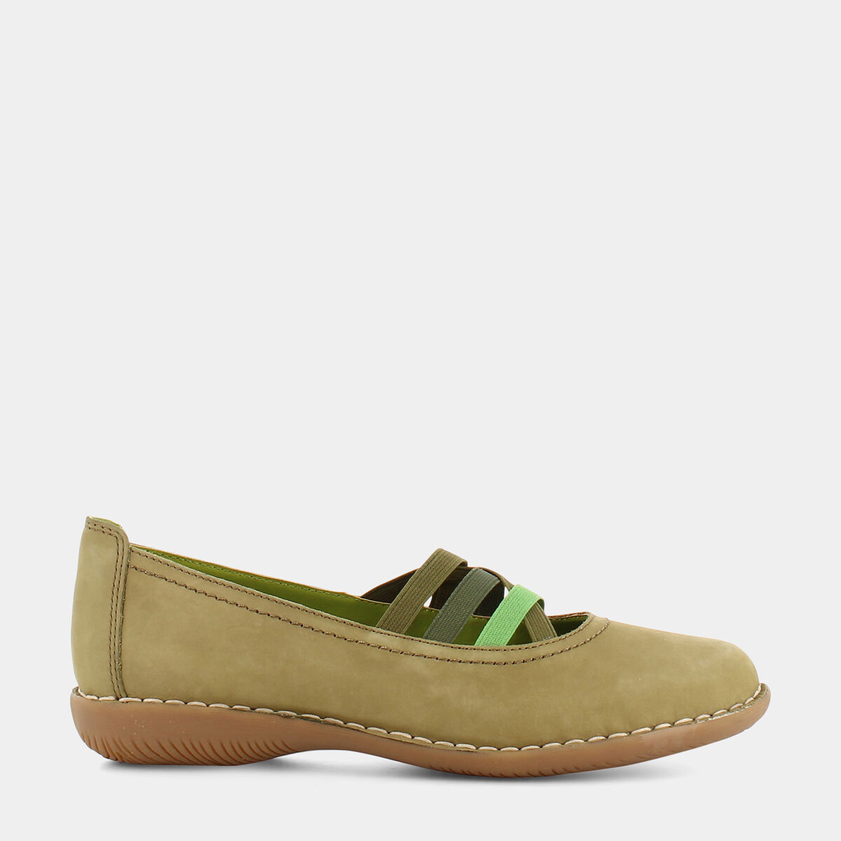Mocassini Patti Di Luna da Donna, verde