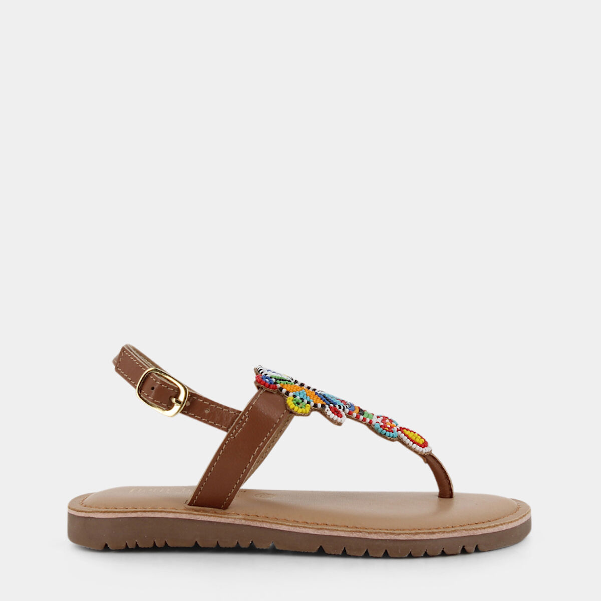 Sandali Patti Di Luna Young da Bambina, marrone