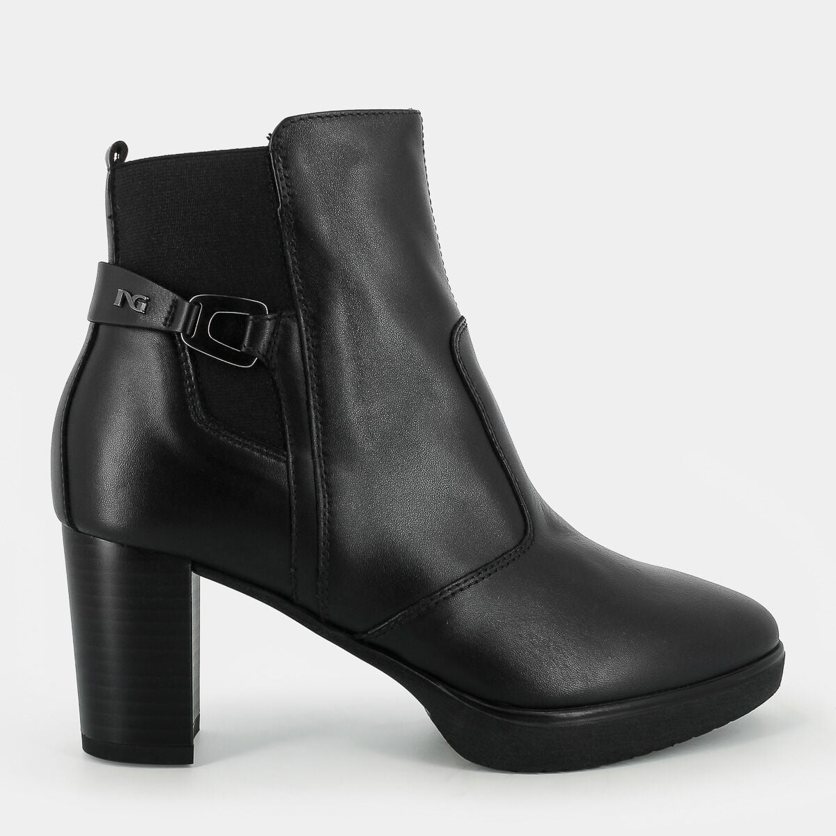 Tronchetti Nero Giardini da Donna, nero