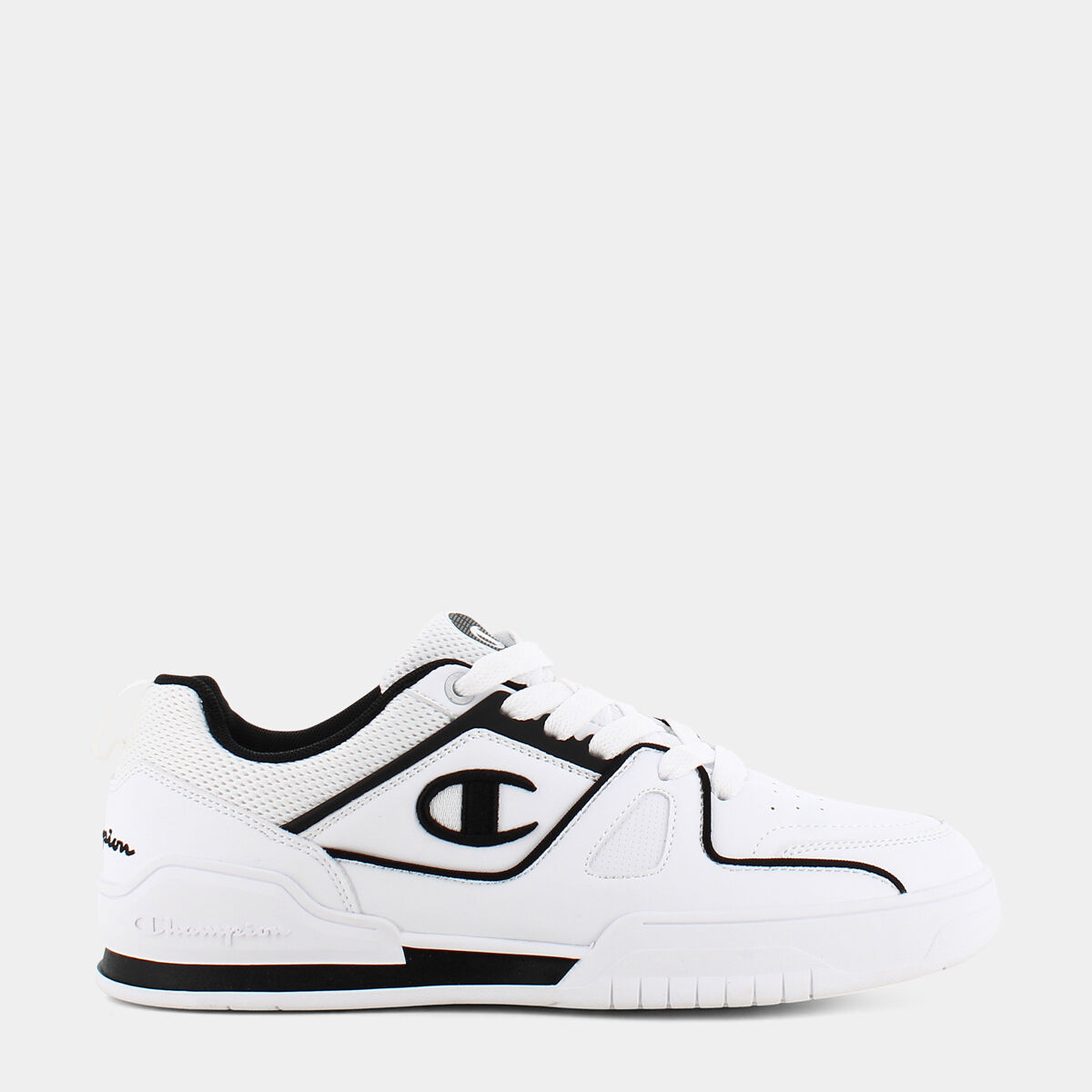 SCARPE SPORTIVE da UOMO CHAMPION S21882 3 POINT LOW WHT BLK