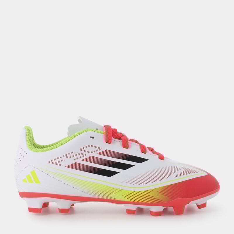 SCARPE CALCIO da BAMBINO ADIDAS-IE1309-F50 CLUB-ftwr white-core