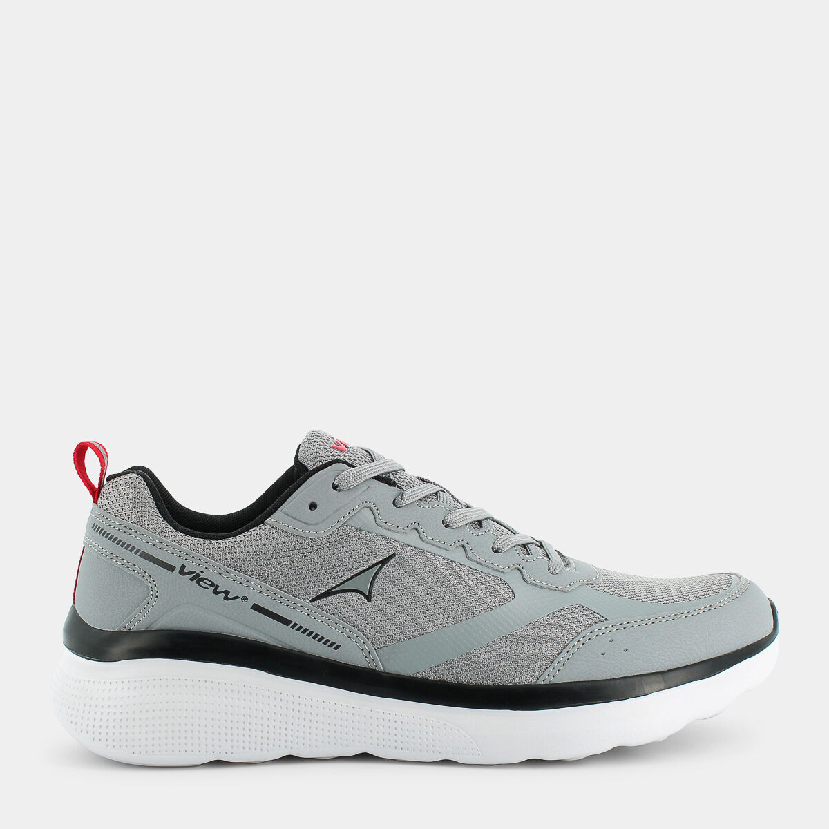 Sportive View da Uomo, grigio