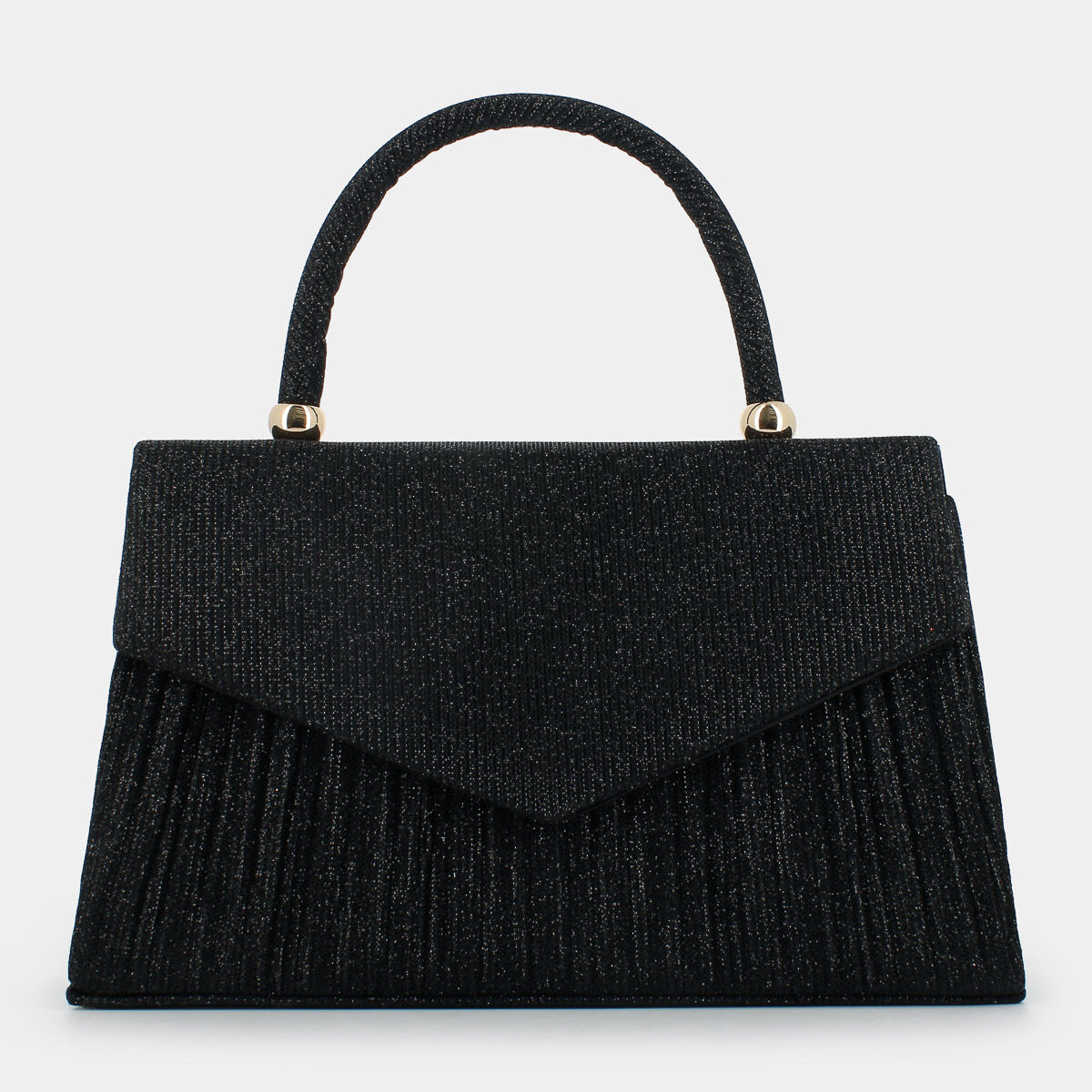 Clutch Sheen da Donna, nero