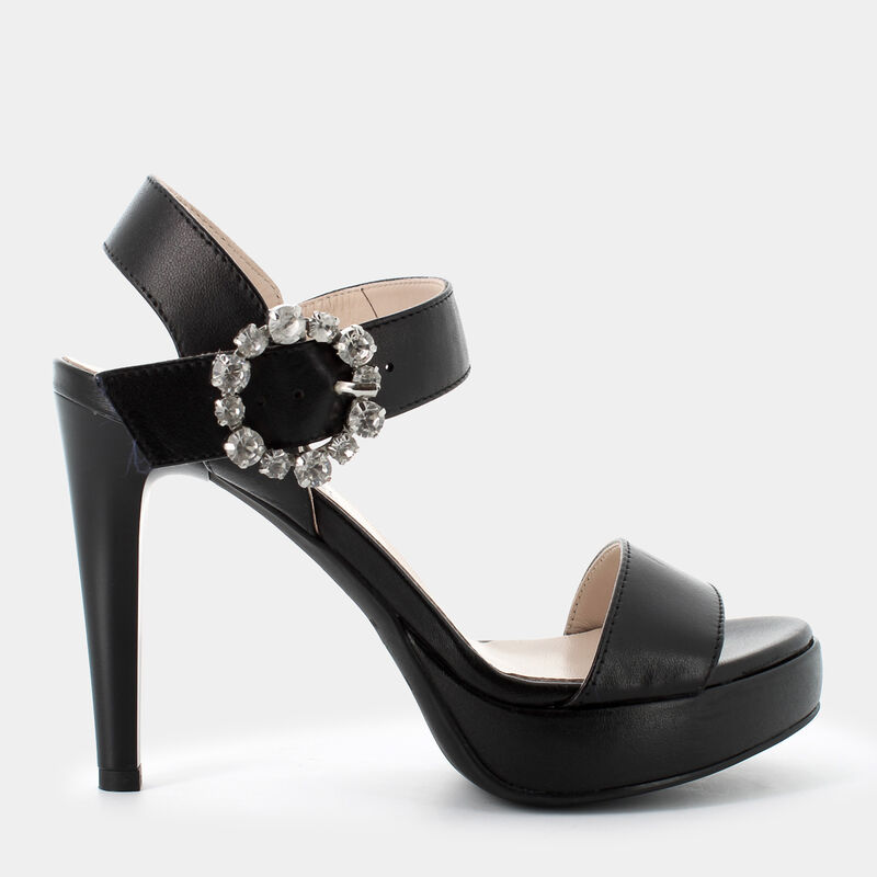 SCARPE da DONNA | SANDALI NERO GIARDINI