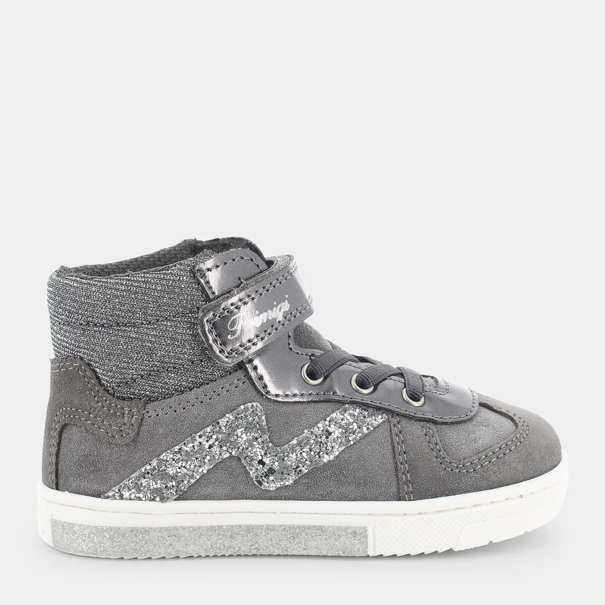 SCARPE PRIMI PASSI FEMMINA PRIMIGI 4904533 BABY GLITTER GRIGIO