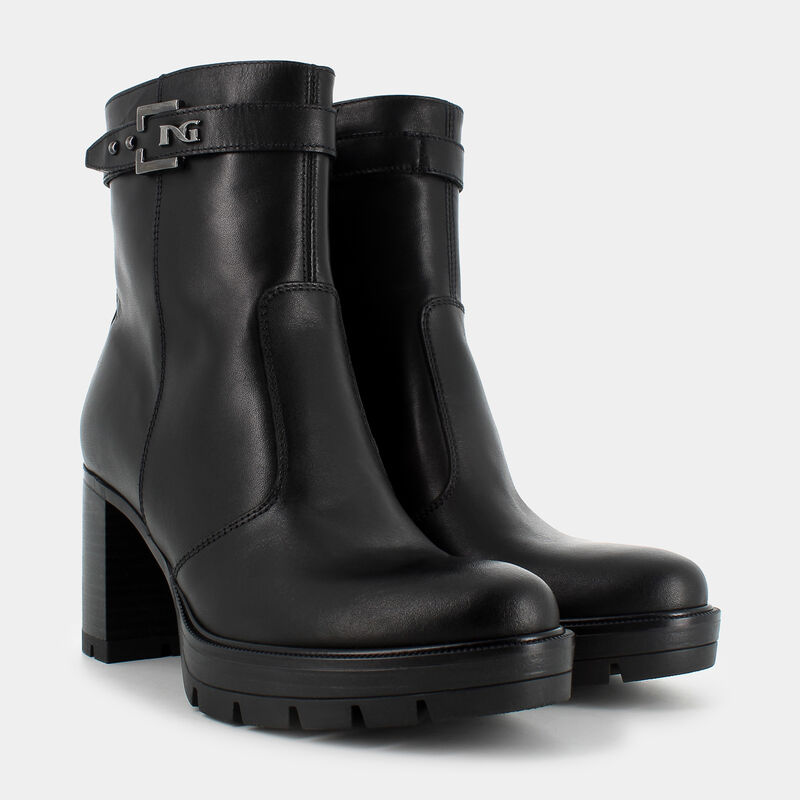 SCARPE da DONNA | TRONCHETTI NERO GIARDINI