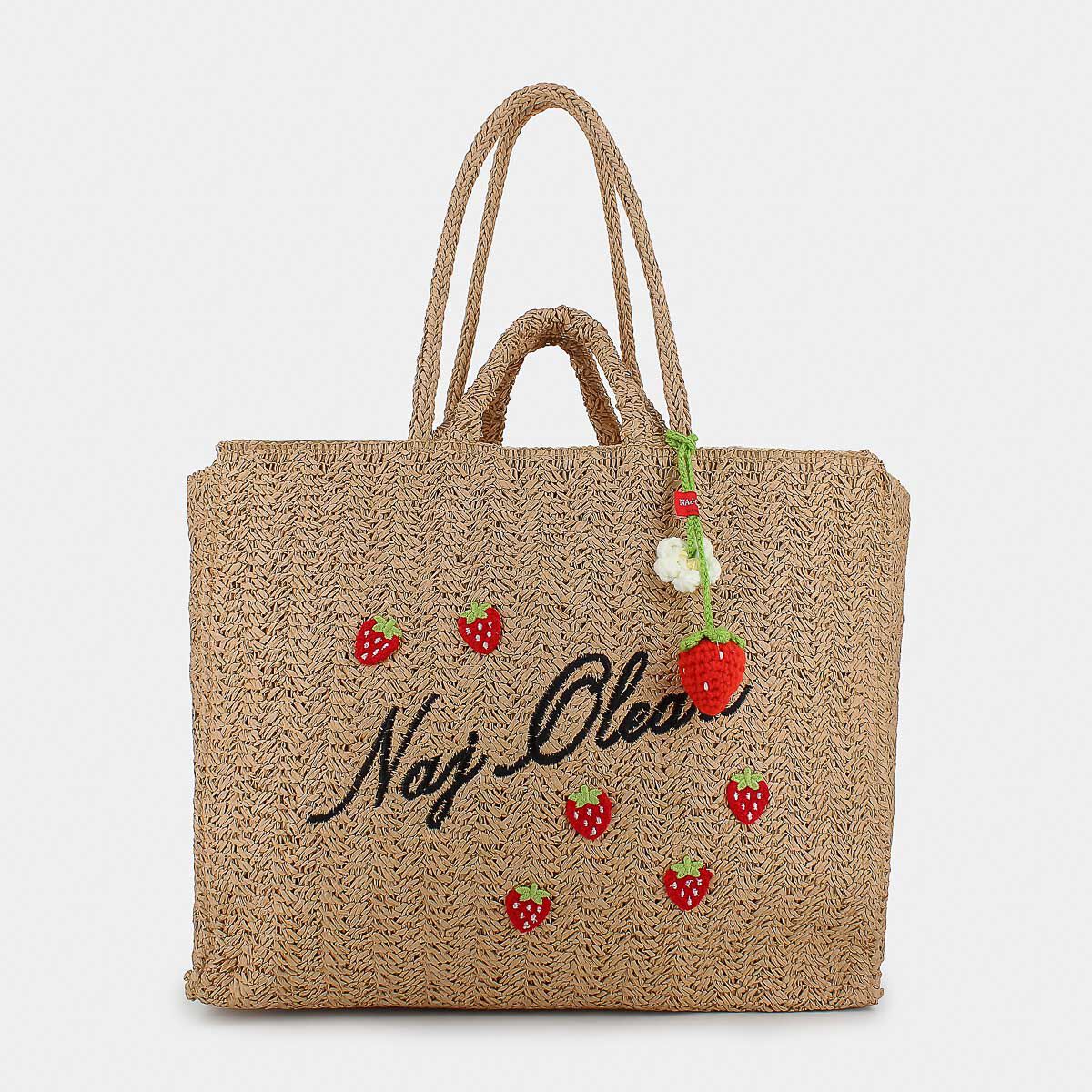 Borsa Mare Naj Oleari da Donna, beige