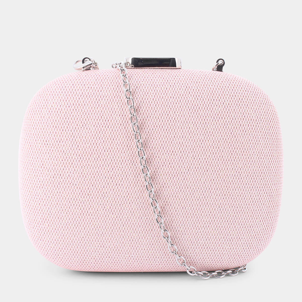 Clutch Sheen da Donna, rosa