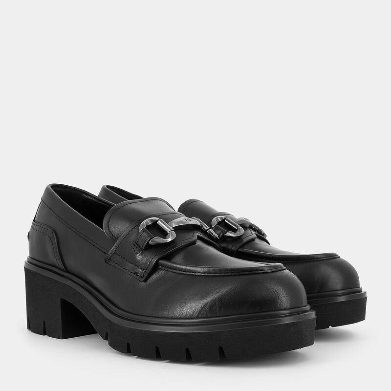 SCARPE da DONNA | MOCASSINI NERO GIARDINI