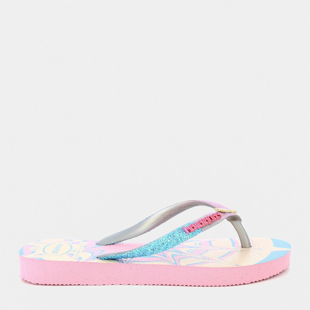 Ciabatte Havaianas da Bambina, rosa