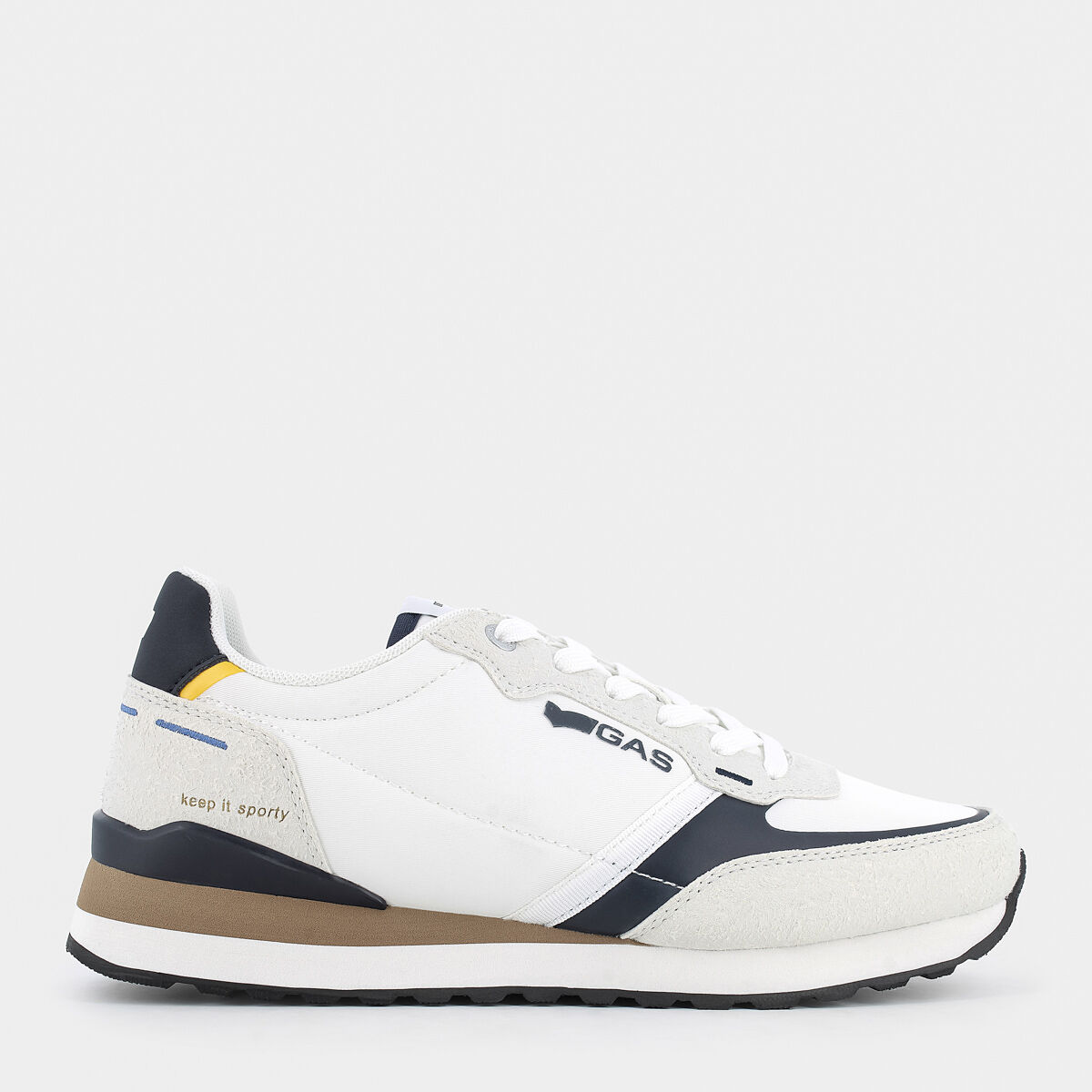 Sneakers Gas da Uomo, bianco