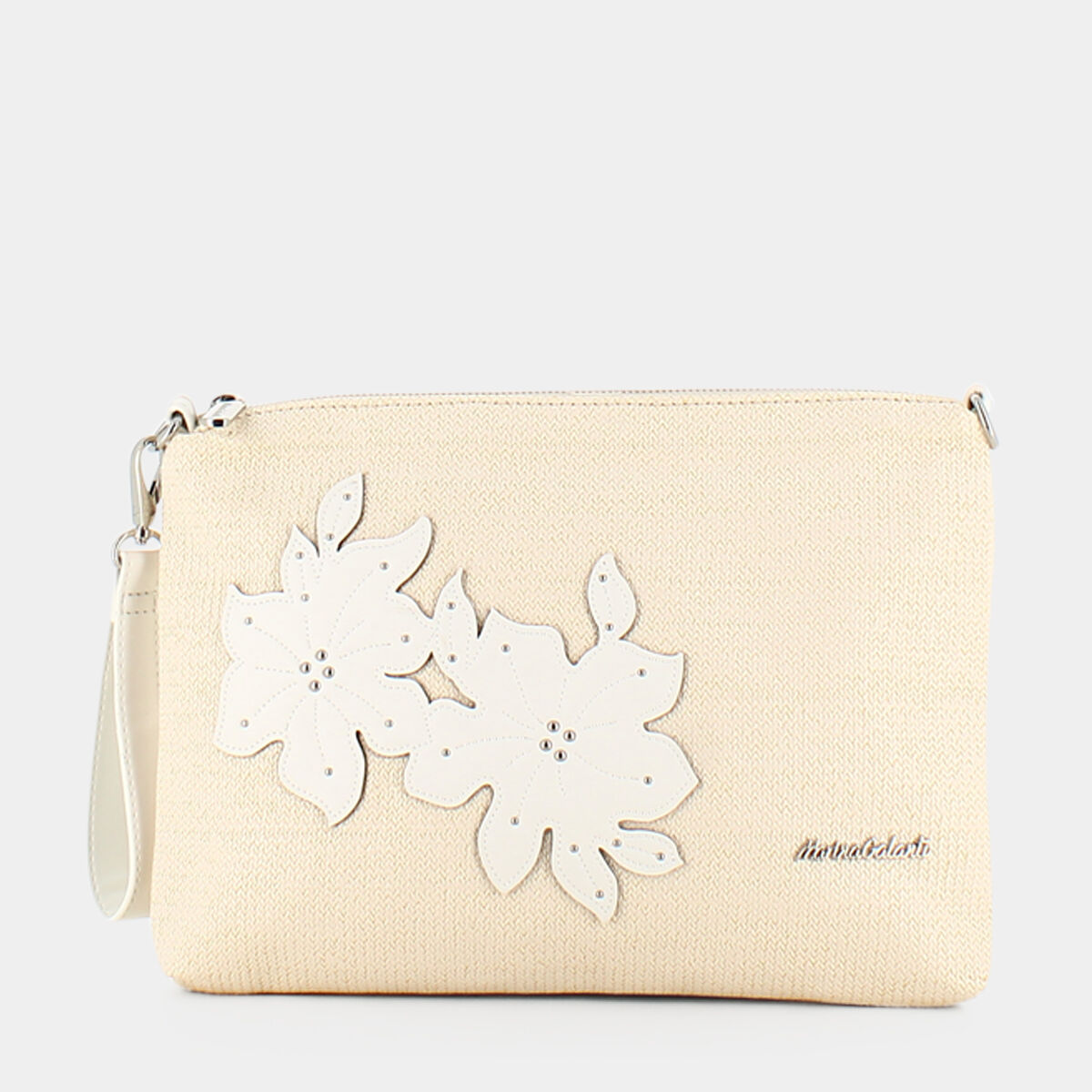 Clutch Marina Galanti da Donna, bianco