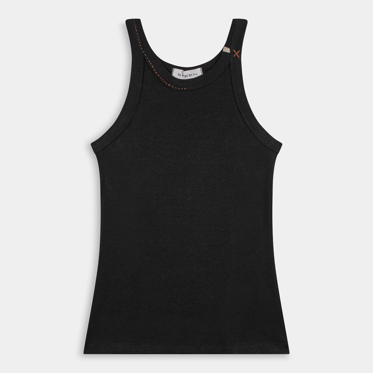T-shirt Sheen da Donna, nero